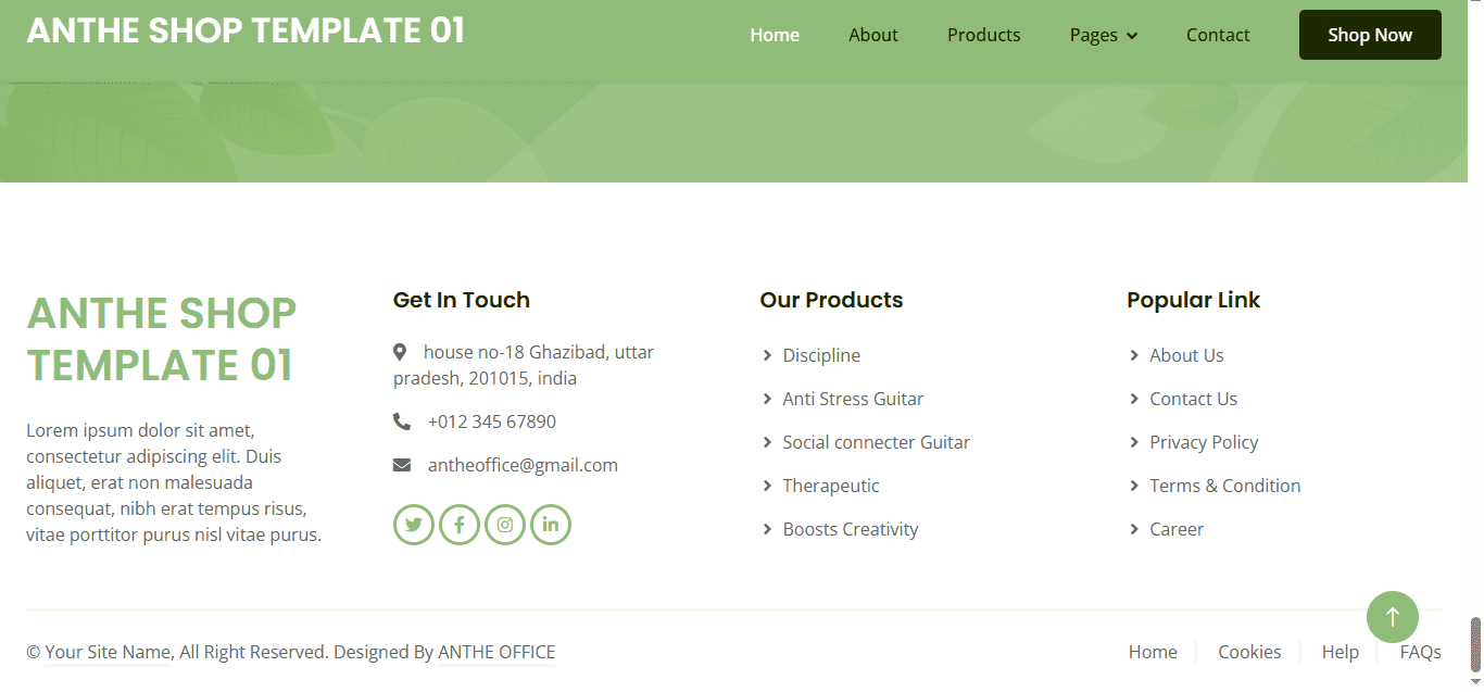 ANTHE Template 01 - Image 2